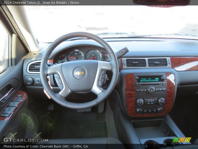 Silver Ice Metallic / Ebony 2014 Chevrolet Tahoe LS