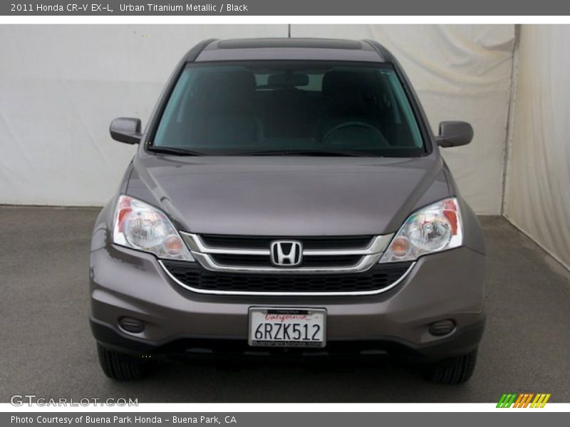 Urban Titanium Metallic / Black 2011 Honda CR-V EX-L