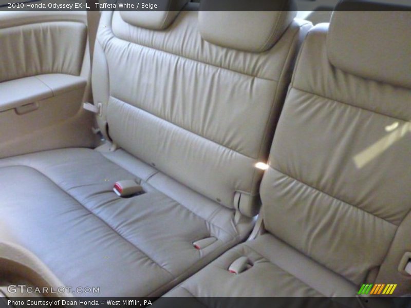 Taffeta White / Beige 2010 Honda Odyssey EX-L