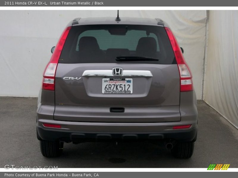 Urban Titanium Metallic / Black 2011 Honda CR-V EX-L