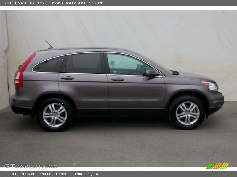 Urban Titanium Metallic / Black 2011 Honda CR-V EX-L