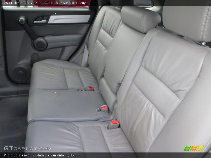 Glacier Blue Metallic / Gray 2011 Honda CR-V EX-L