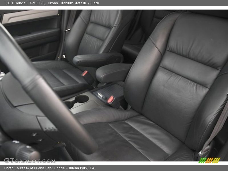 Urban Titanium Metallic / Black 2011 Honda CR-V EX-L