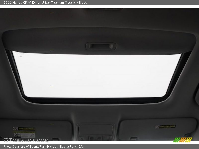 Urban Titanium Metallic / Black 2011 Honda CR-V EX-L