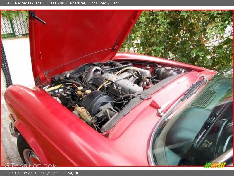  1971 SL Class 280 SL Roadster Engine - 2.8 Liter SOHC 12-Valve Inline 6 Cylinder