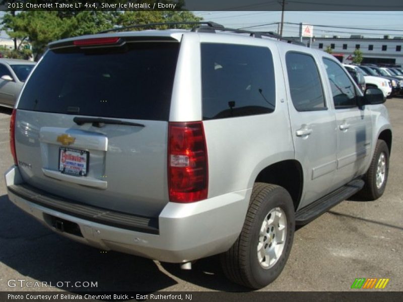 Silver Ice Metallic / Ebony 2013 Chevrolet Tahoe LT 4x4