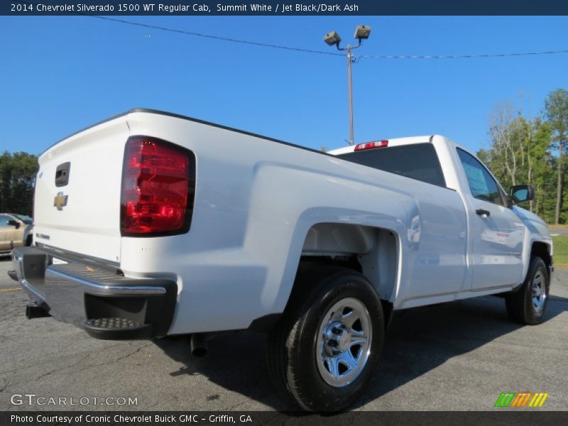 Summit White / Jet Black/Dark Ash 2014 Chevrolet Silverado 1500 WT Regular Cab