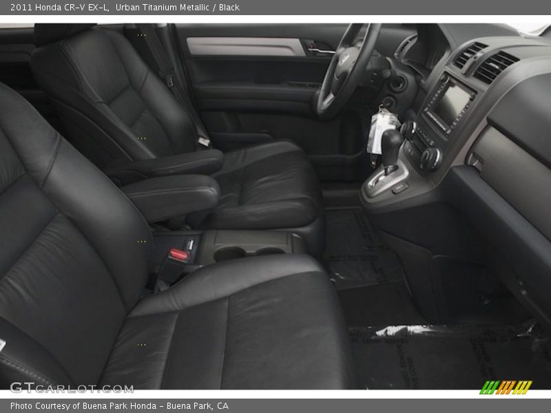 Urban Titanium Metallic / Black 2011 Honda CR-V EX-L