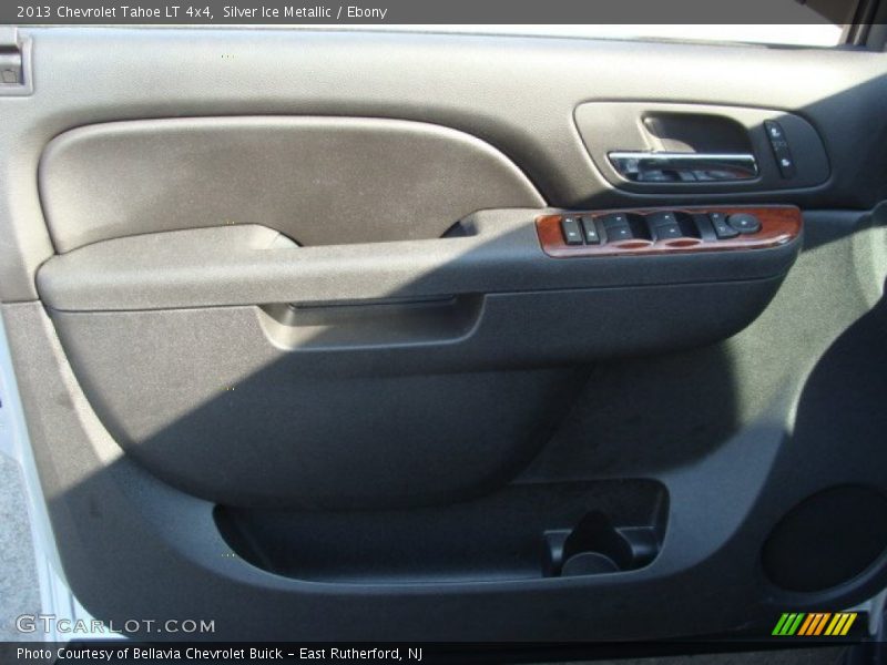 Silver Ice Metallic / Ebony 2013 Chevrolet Tahoe LT 4x4