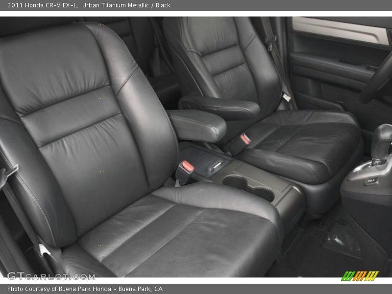 Urban Titanium Metallic / Black 2011 Honda CR-V EX-L