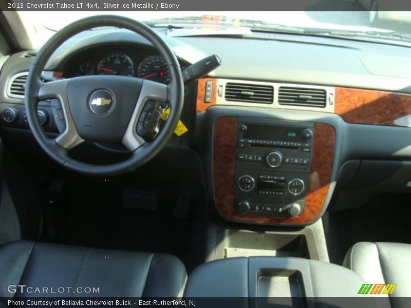 Silver Ice Metallic / Ebony 2013 Chevrolet Tahoe LT 4x4