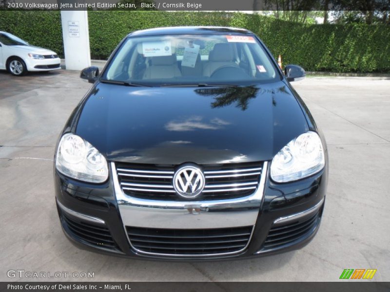 Black / Cornsilk Beige 2010 Volkswagen Jetta Limited Edition Sedan