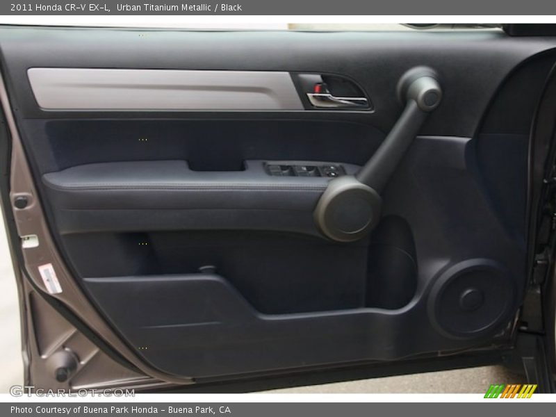 Urban Titanium Metallic / Black 2011 Honda CR-V EX-L