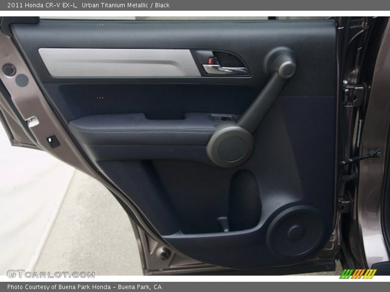 Urban Titanium Metallic / Black 2011 Honda CR-V EX-L