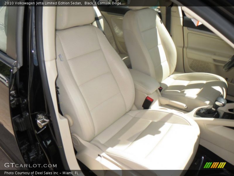 Black / Cornsilk Beige 2010 Volkswagen Jetta Limited Edition Sedan