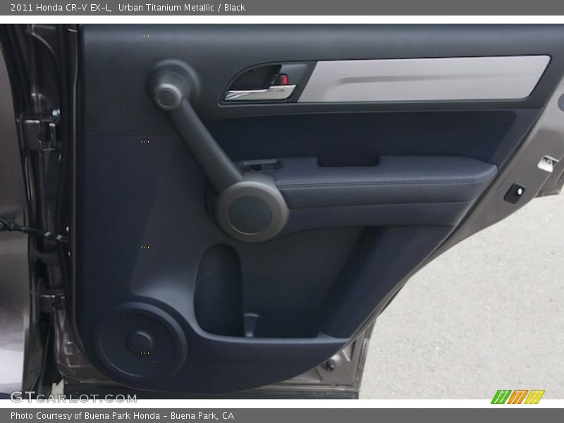 Urban Titanium Metallic / Black 2011 Honda CR-V EX-L