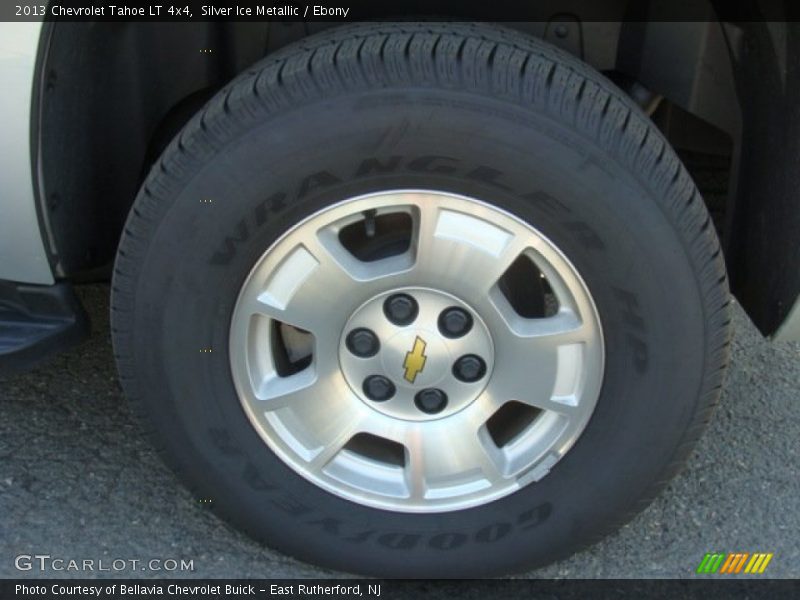Silver Ice Metallic / Ebony 2013 Chevrolet Tahoe LT 4x4