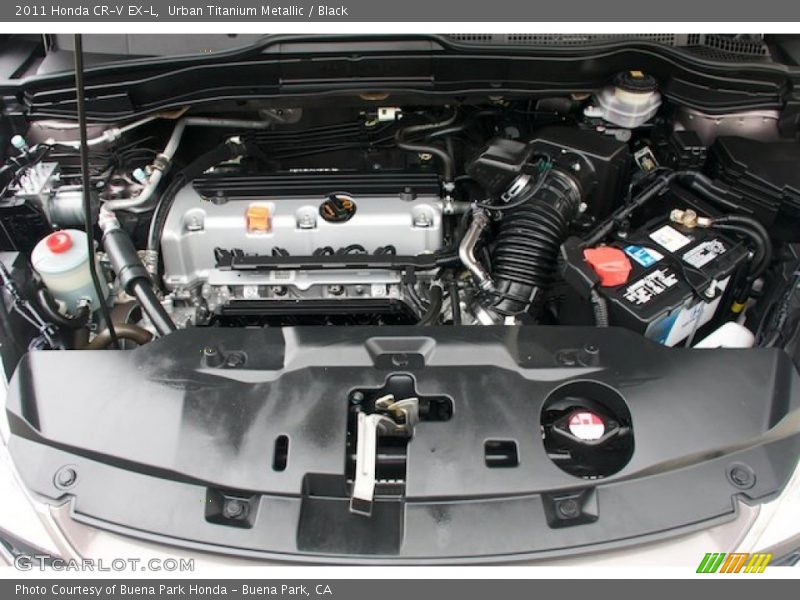 Urban Titanium Metallic / Black 2011 Honda CR-V EX-L