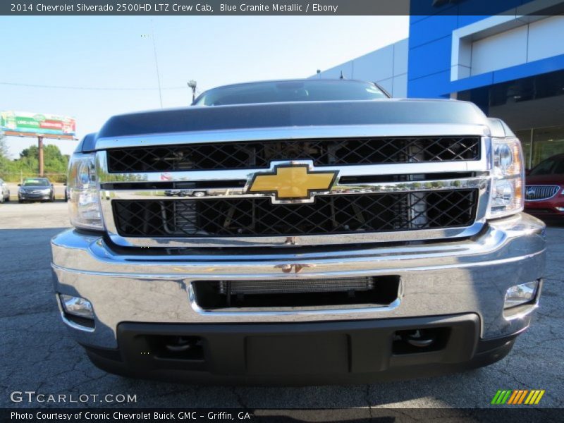 Blue Granite Metallic / Ebony 2014 Chevrolet Silverado 2500HD LTZ Crew Cab