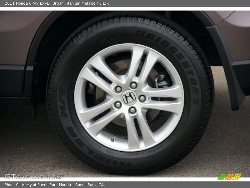 Urban Titanium Metallic / Black 2011 Honda CR-V EX-L