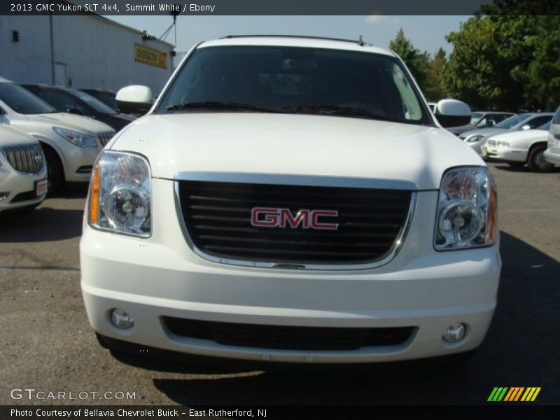 Summit White / Ebony 2013 GMC Yukon SLT 4x4