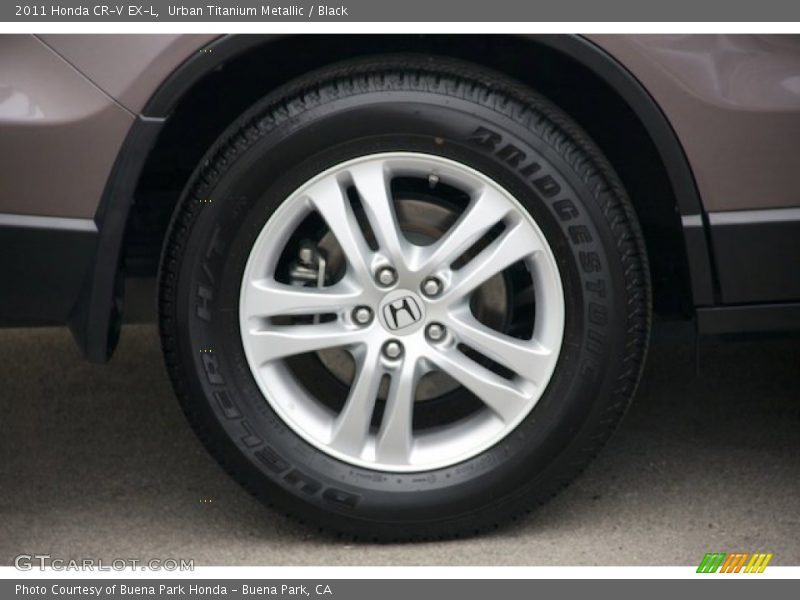 Urban Titanium Metallic / Black 2011 Honda CR-V EX-L