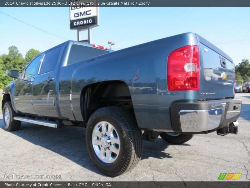 Blue Granite Metallic / Ebony 2014 Chevrolet Silverado 2500HD LTZ Crew Cab
