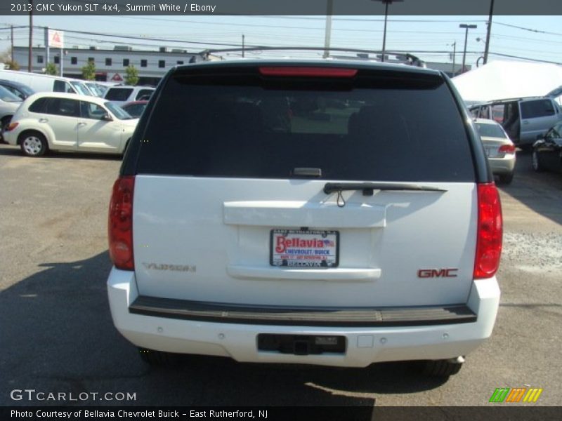 Summit White / Ebony 2013 GMC Yukon SLT 4x4