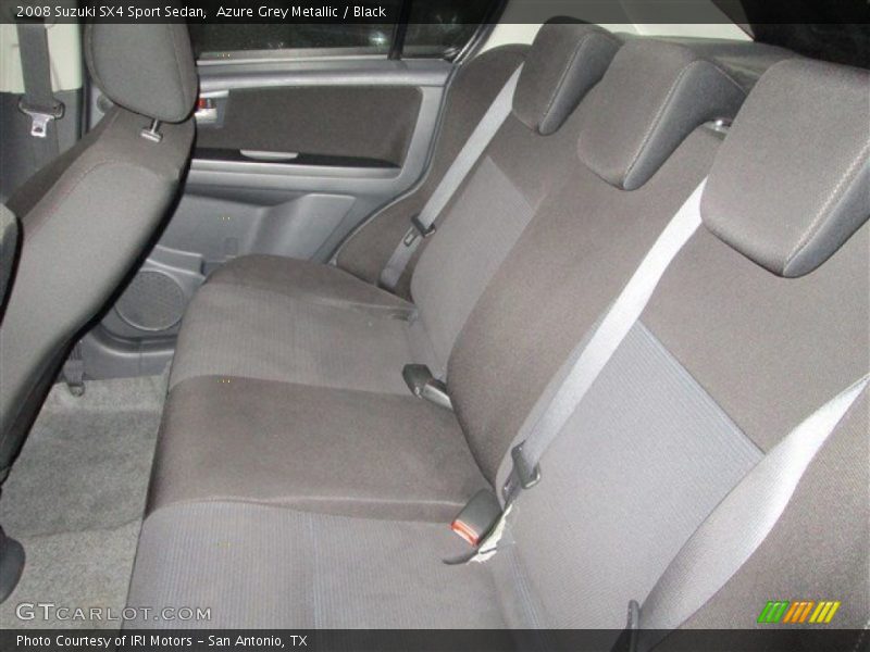 Azure Grey Metallic / Black 2008 Suzuki SX4 Sport Sedan
