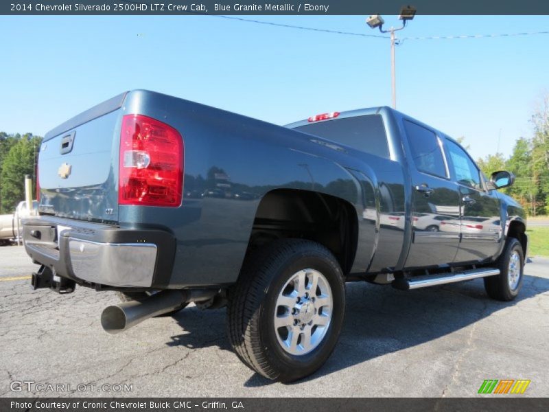 Blue Granite Metallic / Ebony 2014 Chevrolet Silverado 2500HD LTZ Crew Cab