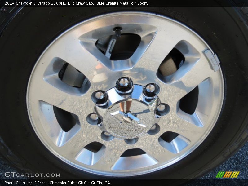Blue Granite Metallic / Ebony 2014 Chevrolet Silverado 2500HD LTZ Crew Cab