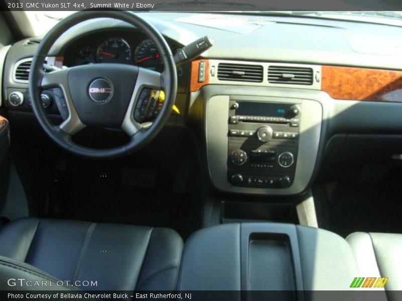 Summit White / Ebony 2013 GMC Yukon SLT 4x4