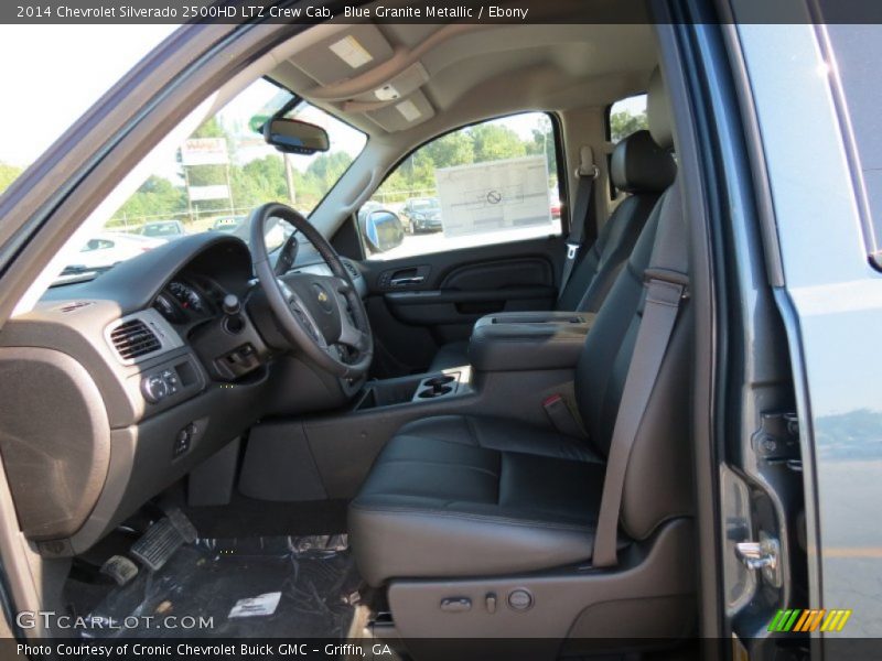 Blue Granite Metallic / Ebony 2014 Chevrolet Silverado 2500HD LTZ Crew Cab