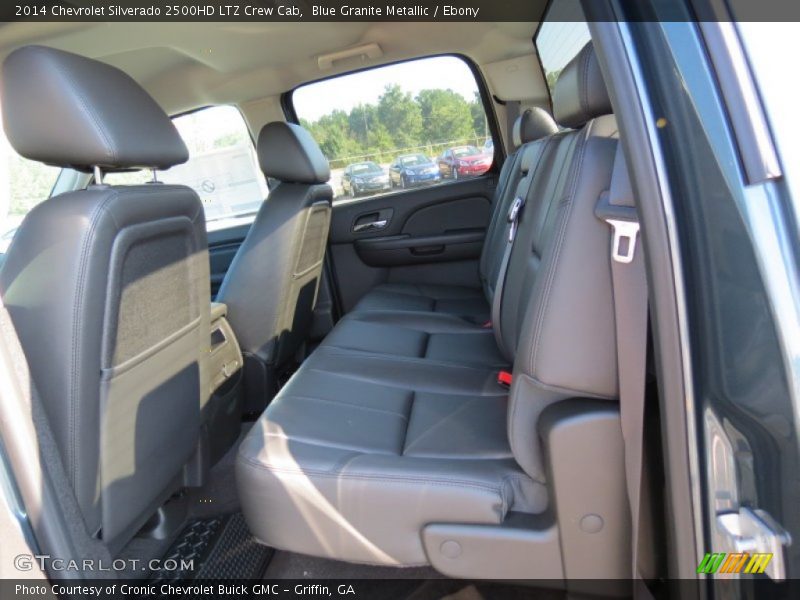 Blue Granite Metallic / Ebony 2014 Chevrolet Silverado 2500HD LTZ Crew Cab