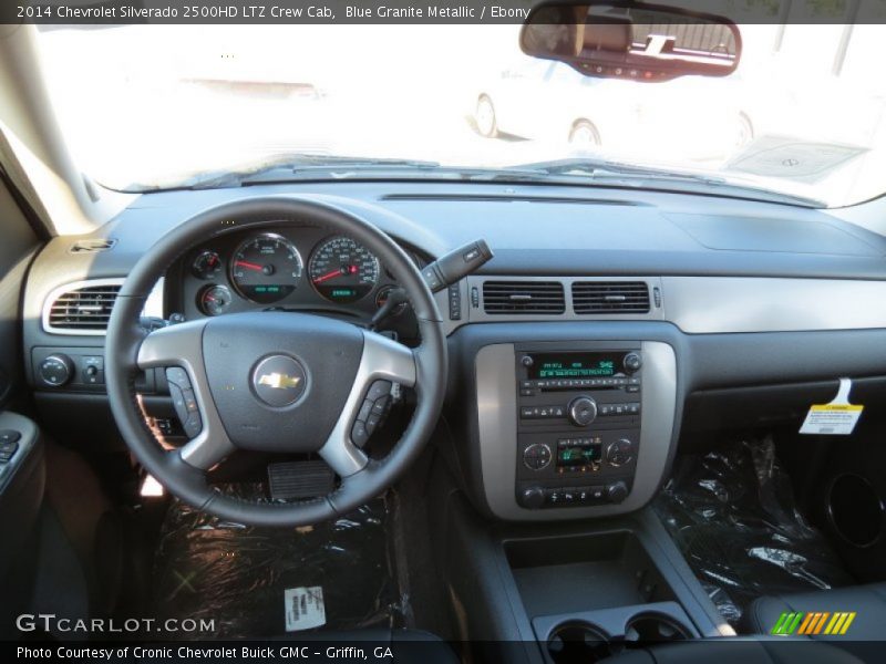 Blue Granite Metallic / Ebony 2014 Chevrolet Silverado 2500HD LTZ Crew Cab