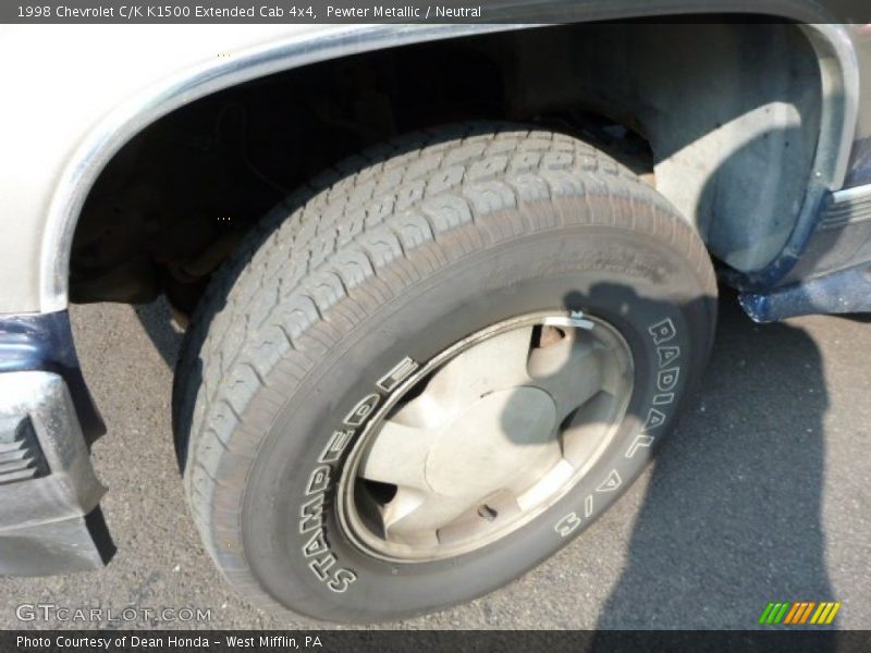 Pewter Metallic / Neutral 1998 Chevrolet C/K K1500 Extended Cab 4x4
