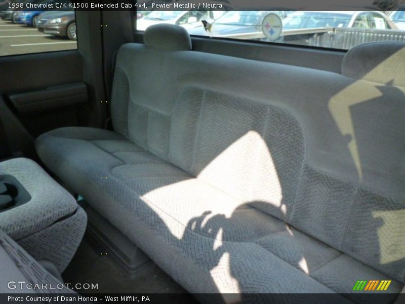 Pewter Metallic / Neutral 1998 Chevrolet C/K K1500 Extended Cab 4x4