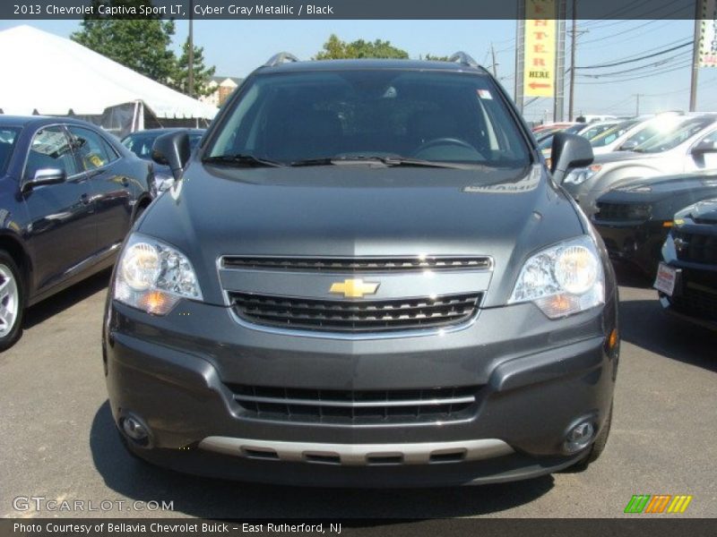 Cyber Gray Metallic / Black 2013 Chevrolet Captiva Sport LT
