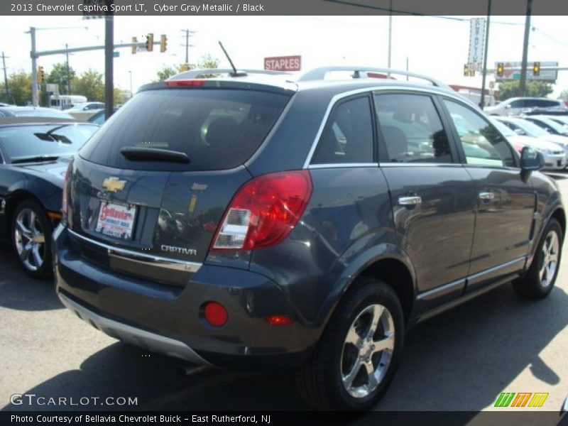 Cyber Gray Metallic / Black 2013 Chevrolet Captiva Sport LT