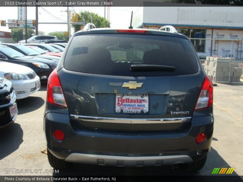 Cyber Gray Metallic / Black 2013 Chevrolet Captiva Sport LT