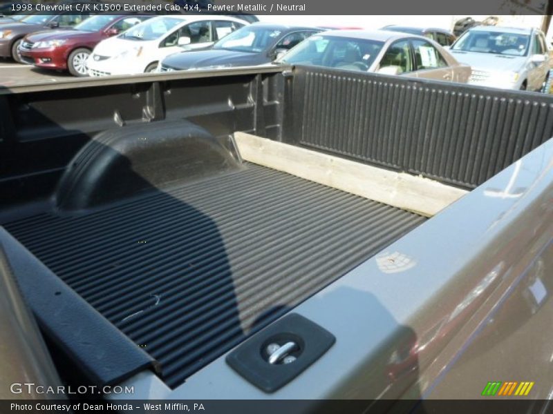 Pewter Metallic / Neutral 1998 Chevrolet C/K K1500 Extended Cab 4x4