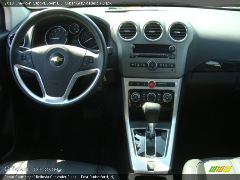 Cyber Gray Metallic / Black 2013 Chevrolet Captiva Sport LT