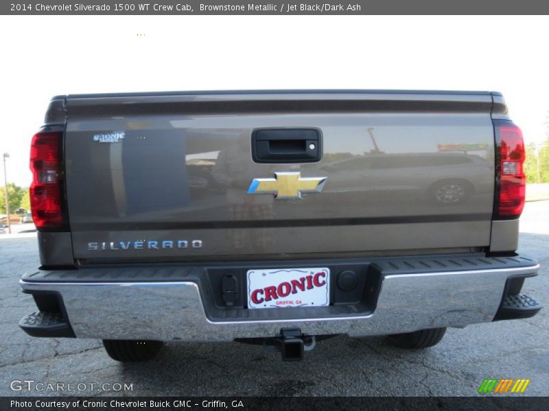 Brownstone Metallic / Jet Black/Dark Ash 2014 Chevrolet Silverado 1500 WT Crew Cab