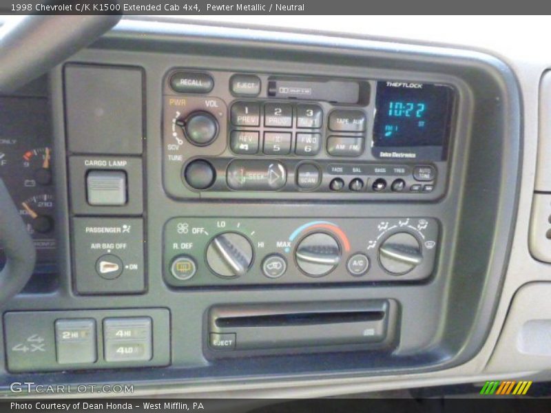 Pewter Metallic / Neutral 1998 Chevrolet C/K K1500 Extended Cab 4x4