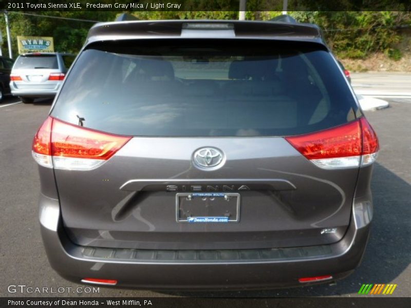 Predawn Gray Mica / Light Gray 2011 Toyota Sienna XLE