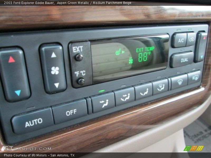 Controls of 2003 Explorer Eddie Bauer