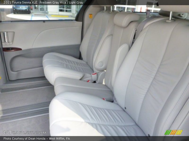 Predawn Gray Mica / Light Gray 2011 Toyota Sienna XLE