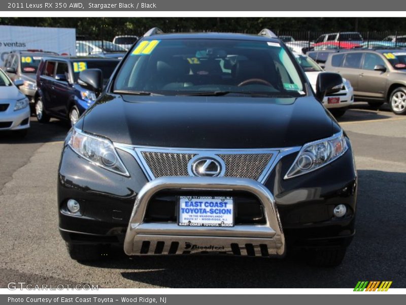 Stargazer Black / Black 2011 Lexus RX 350 AWD