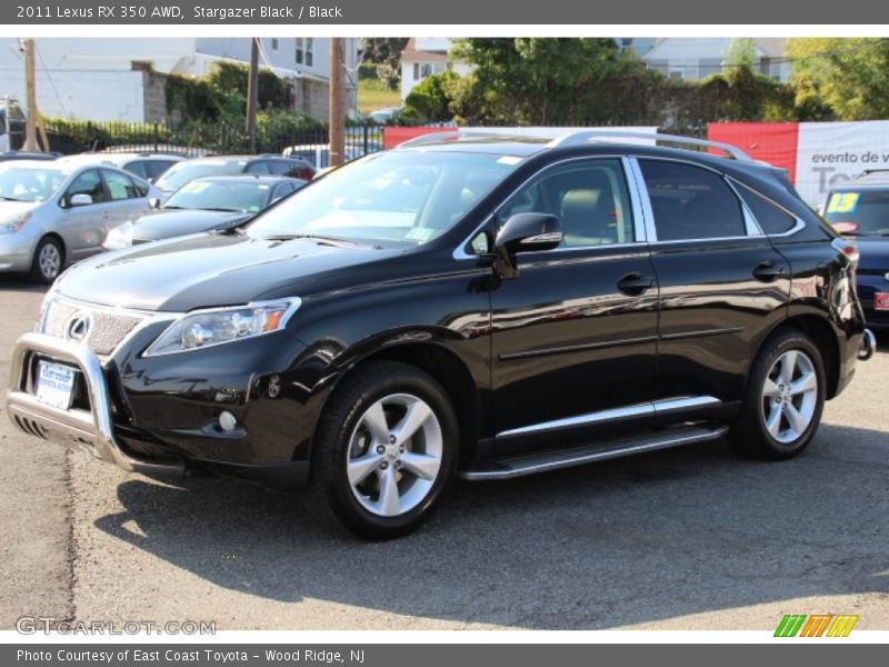 Stargazer Black / Black 2011 Lexus RX 350 AWD
