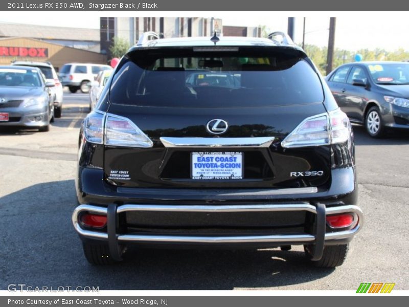 Stargazer Black / Black 2011 Lexus RX 350 AWD